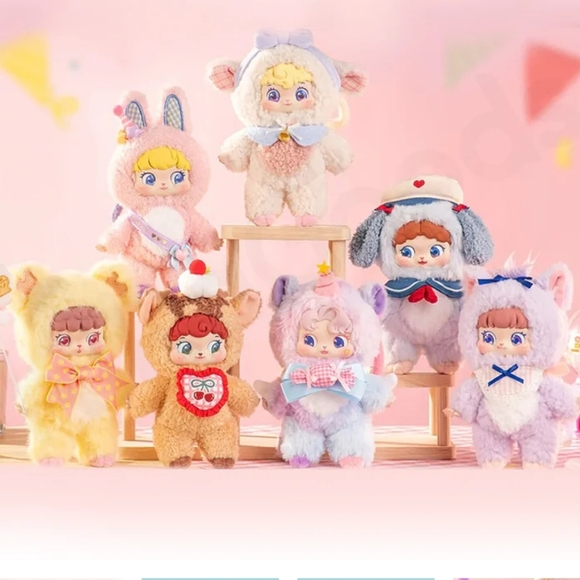 Puffynose Friends Memo Series Plush NWT - Party Bobi - Picture 3 of 4